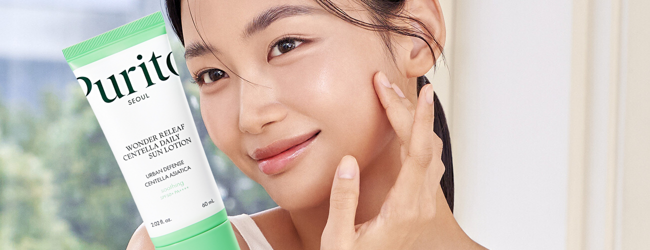 Crema de fata Centella Daily Sun Lotion SPF 50+ Wonder Releaf, PA++++, 60 ml, Purito
